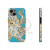 Blue Ring Octopus Tentacles Ink Art Case Mate Tough Phone Cases Iphone 13