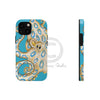Blue Ring Octopus Tentacles Ink Art Case Mate Tough Phone Cases Iphone 13 Mini