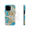 Blue Ring Octopus Tentacles Ink Art Case Mate Tough Phone Cases Iphone 13 Pro