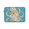 Blue Ring Octopus Tentacles Ink Art Laptop Sleeve 13