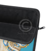 Blue Ring Octopus Tentacles Ink Art Laptop Sleeve