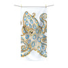 Blue Ring Octopus Tentacles Ink Art Polycotton Towel 36 × 72 Home Decor
