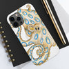 Blue Ring Octopus Tentacles Ink Art White Case Mate Tough Phone Cases