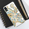 Blue Ring Octopus Tentacles Ink Art White Case Mate Tough Phone Cases
