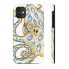 Blue Ring Octopus Tentacles Ink Art White Case Mate Tough Phone Cases Iphone 11