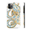 Blue Ring Octopus Tentacles Ink Art White Case Mate Tough Phone Cases Iphone 11 Pro