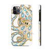 Blue Ring Octopus Tentacles Ink Art White Case Mate Tough Phone Cases Iphone 11 Pro Max