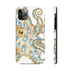 Blue Ring Octopus Tentacles Ink Art White Case Mate Tough Phone Cases Iphone 11 Pro Max