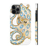 Blue Ring Octopus Tentacles Ink Art White Case Mate Tough Phone Cases Iphone 12 Pro Max