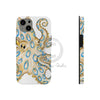 Blue Ring Octopus Tentacles Ink Art White Case Mate Tough Phone Cases Iphone 13