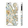 Blue Ring Octopus Tentacles Ink Art White Case Mate Tough Phone Cases Iphone 6/6S Plus