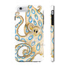 Blue Ring Octopus Tentacles Ink Art White Case Mate Tough Phone Cases Iphone 6/6S Plus