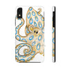 Blue Ring Octopus Tentacles Ink Art White Case Mate Tough Phone Cases Iphone Xr