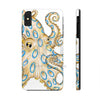 Blue Ring Octopus Tentacles Ink Art White Case Mate Tough Phone Cases Iphone Xs Max