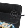 Blue Ring Octopus Tentacles Ink Black Art Laptop Sleeve