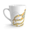 Blue Ring Octopus White Latte Mug Mug