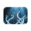 Blue Tentacles Galaxy Vintage Map Bath Mat 24 × 17 Home Decor