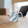 Blue Tentacles Octopus Ink Mug 11Oz