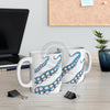 Blue Tentacles Octopus Ink Mug 11Oz