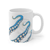 Blue Tentacles Octopus Ink Mug 11Oz
