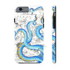 Blue Tentacles Vintage Map Ink Art Case Mate Tough Phone Cases Iphone 6/6S