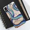 Blue Tentacles Vintage Map Octopus Case Mate Tough Phone