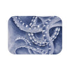 Blue Tentacles Watercolor Art Bath Mat Small 24X17 Home Decor