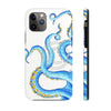 Blue Tentacles Watercolor Ink Art Case Mate Tough Phone Cases Iphone 11 Pro