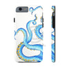 Blue Tentacles Watercolor Ink Art Case Mate Tough Phone Cases Iphone 6/6S