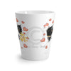 Border Collie Hearts Love Watercolor Mug 12 Oz
