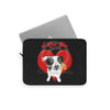 Border Collie Love Watercolor Art Laptop Sleeve