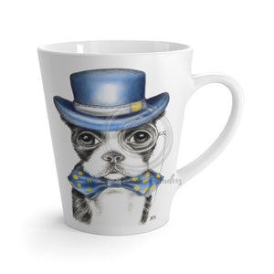 Boston Terrier Dog Detective Watercolor Mug 11Oz 12Oz