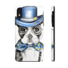 Boston Terrier Dog Detective Watercolor White Case Mate Tough Phone Cases Iphone Xr