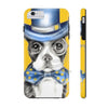 Boston Terrier Dog Detective Watercolor Yellow Case Mate Tough Phone Cases Iphone 6/6S Plus
