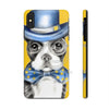 Boston Terrier Dog Detective Watercolor Yellow Case Mate Tough Phone Cases Iphone Xs Max
