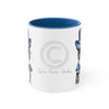 Boston Terrier Dog On White Art Accent Coffee Mug 11Oz