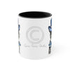 Boston Terrier Dog On White Art Accent Coffee Mug 11Oz Black /