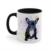 Boston Terrier Splash Ink Art Accent Coffee Mug 11Oz