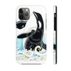 Breaching Orca Whale Ink White Case Mate Tough Phone Cases Iphone 11 Pro