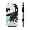 Breaching Orca Whale Ink White Case Mate Tough Phone Cases Iphone 5/5S/5Se