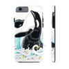 Breaching Orca Whale Ink White Case Mate Tough Phone Cases Iphone 6/6S