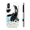 Breaching Orca Whale Ink White Case Mate Tough Phone Cases Iphone X