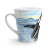 Breaching Orca Whale Watercolor Latte Mug Mug
