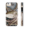 Brown Grey Octopus Case Mate Tough Phone Cases Iphone 5/5S/5Se