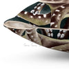 Brown Grey Octopus Tentacles Square Pillow Home Decor