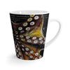 Brown Octopus Art Vintage Map Chic Latte Mug Mug