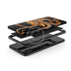 Brown Octopus Black Case Mate Tough Phone Cases