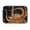 Brown Octopus Tentacles Watercolor Art Laptop Sleeve 13