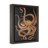 Brown Octopus Vertical Framed Premium Gallery Wrap Canvas 8 × 10