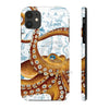 Brown Octopus Vintage Map Case Mate Tough Phone Cases Iphone 11